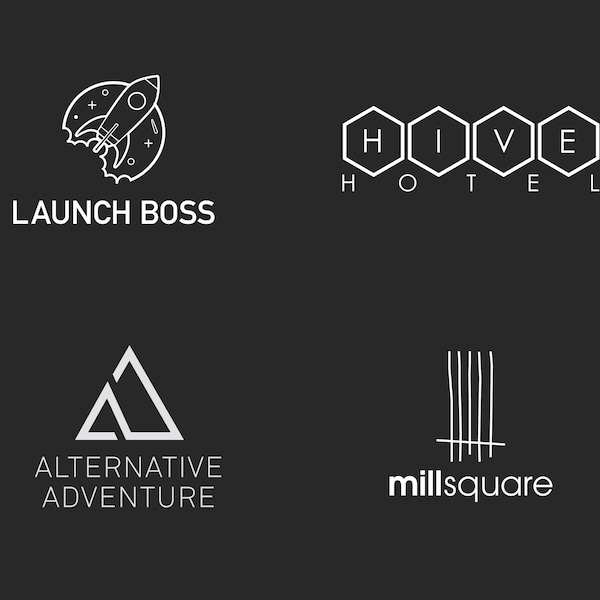 Modern Custom Logo Design / Professional Minimalist Logo Design / Contemporary Logo / Branding Design / Business Logo Design / Bespoke Logos