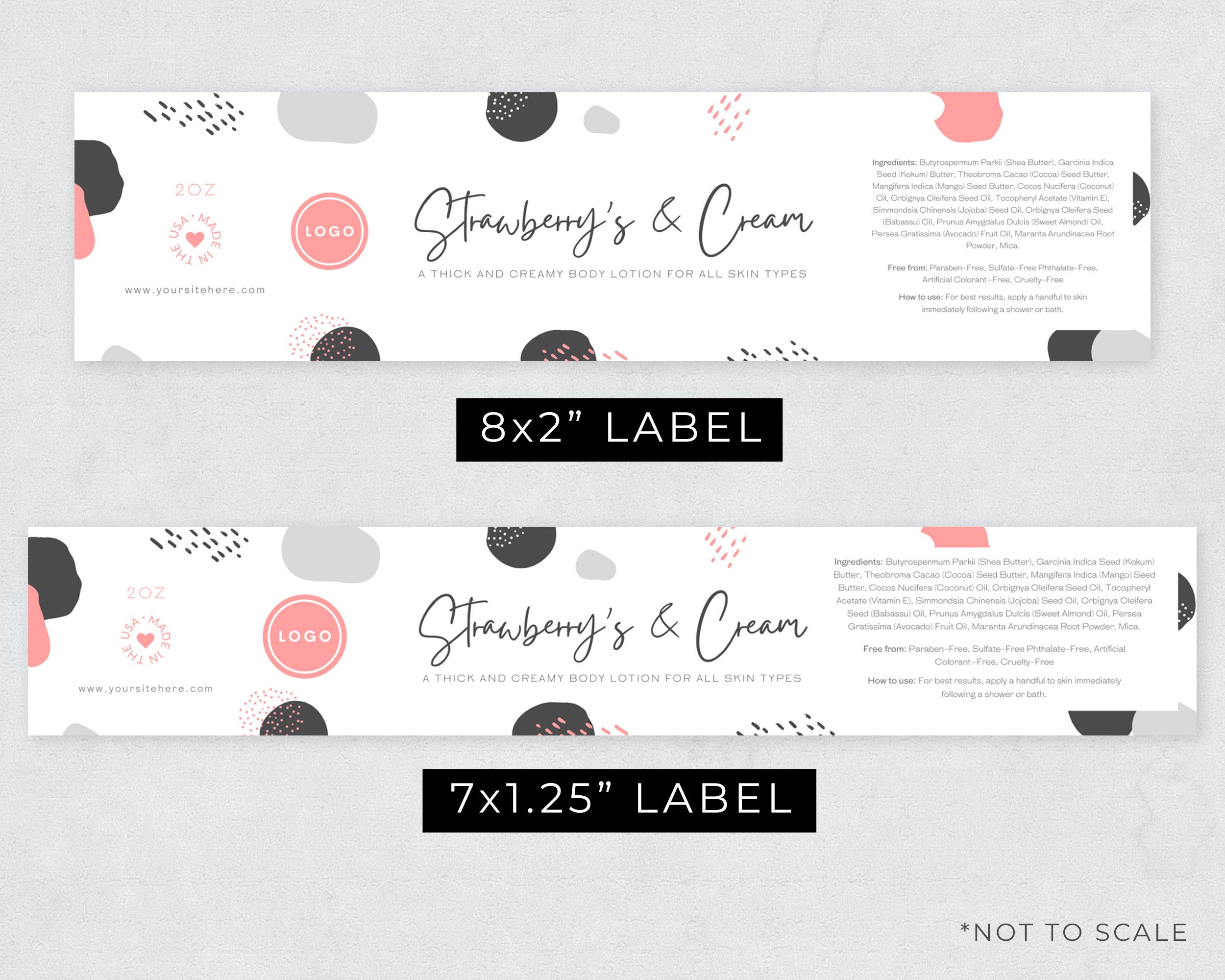 Wrap Around Label Template Wrap Around Label Template