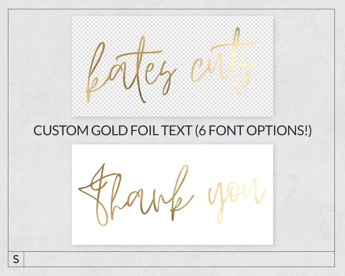 Gold Lettering Transferable Custom Gold Lettering / Custom Gold Font / Gold Letters / Bespoke Gold ...
