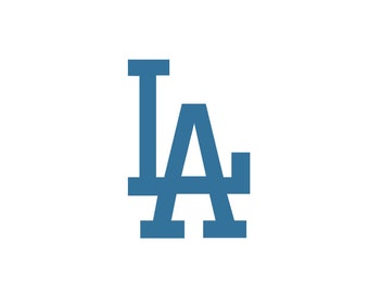 Dodgers Vector Etsy