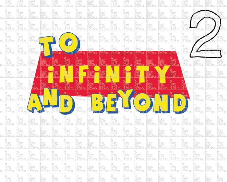 Toy Story Buzz Lightyear To Infinity and Beyond SVG cut file | Etsy