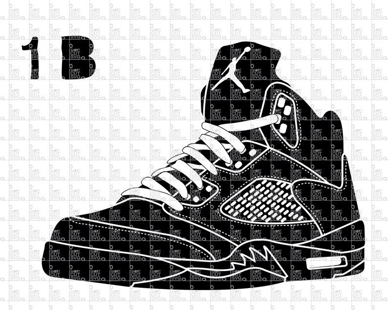 Download Sneaker SVG file // SWOOSH // pdf DXF png // Matching ...