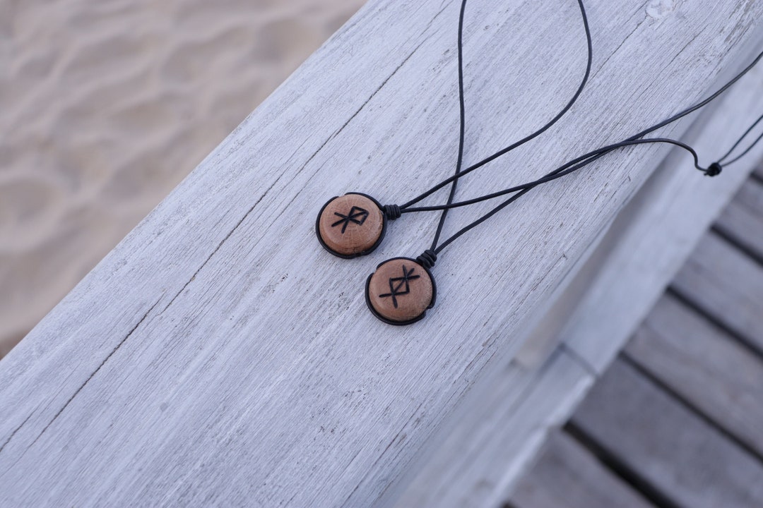 Courage Rune Necklace | Viking Necklace | Brave Rune Necklace Viking ...