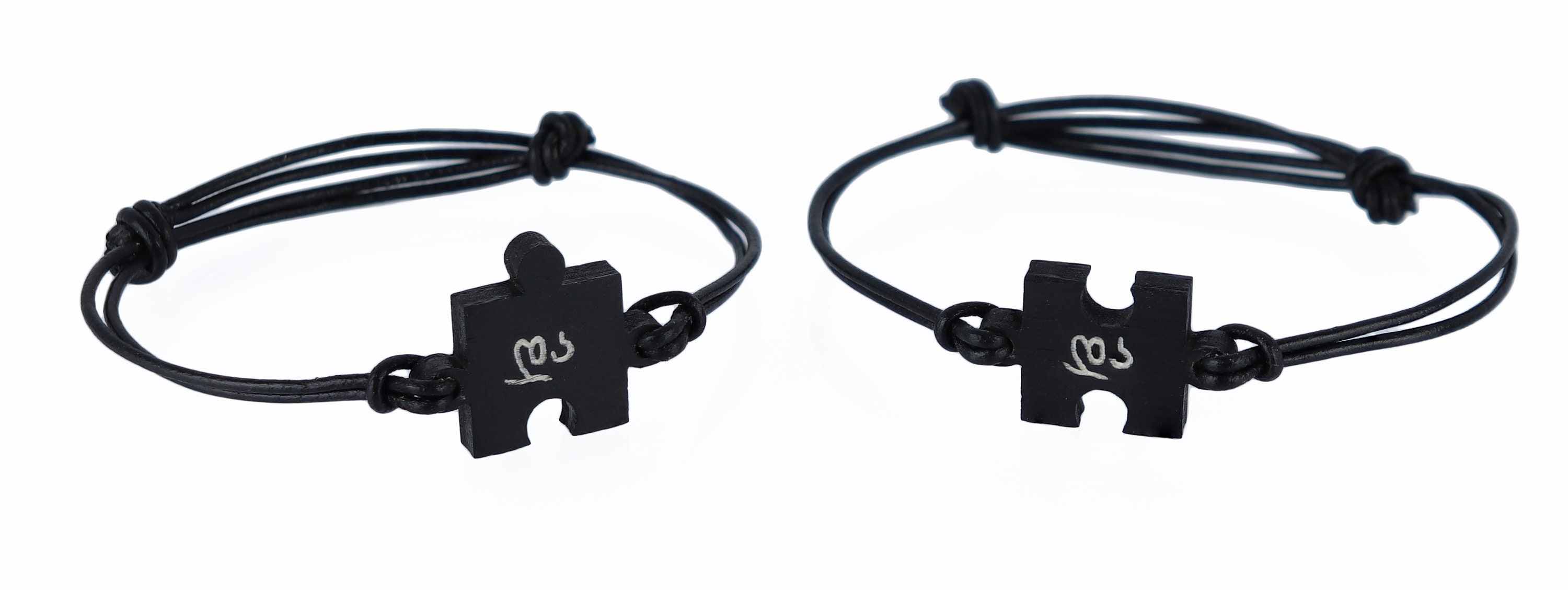 Puzzle Piece Wood Bracelets | Love Wood Bracelet