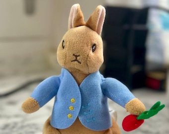 Peter Rabbit Plush Stuffed Bunny Beatrix Potter Cute stuffed animal Toy