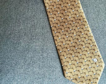 Vintage VERSACE CLASSIC V2 Silk Tie 100% Silk, Made in Italy