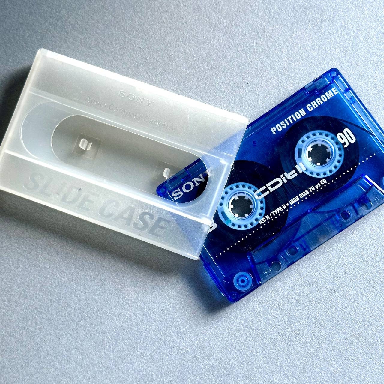 ソニー コンパクトカセット CD it II 90ポジション クローム スライド