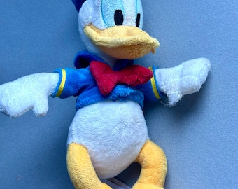 Disney Store Toy Donald Duck Plush Stuffed Animal Figure Sailor Suit