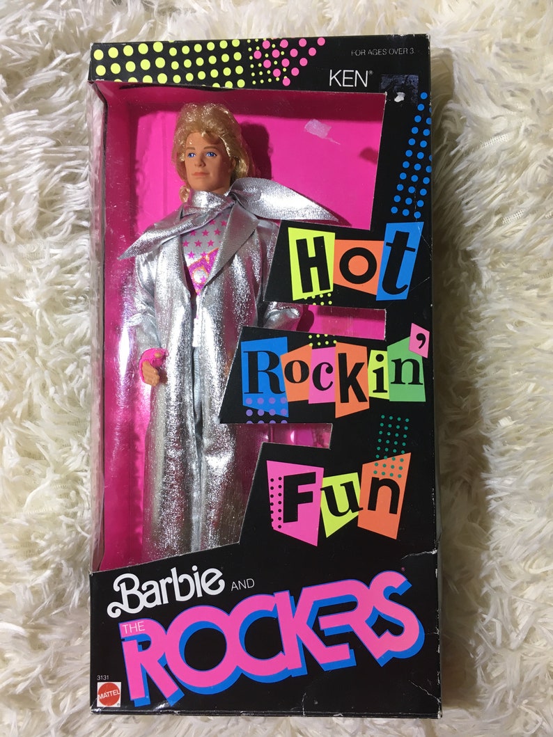 1986 Ken Barbie And The Rockers | Etsy