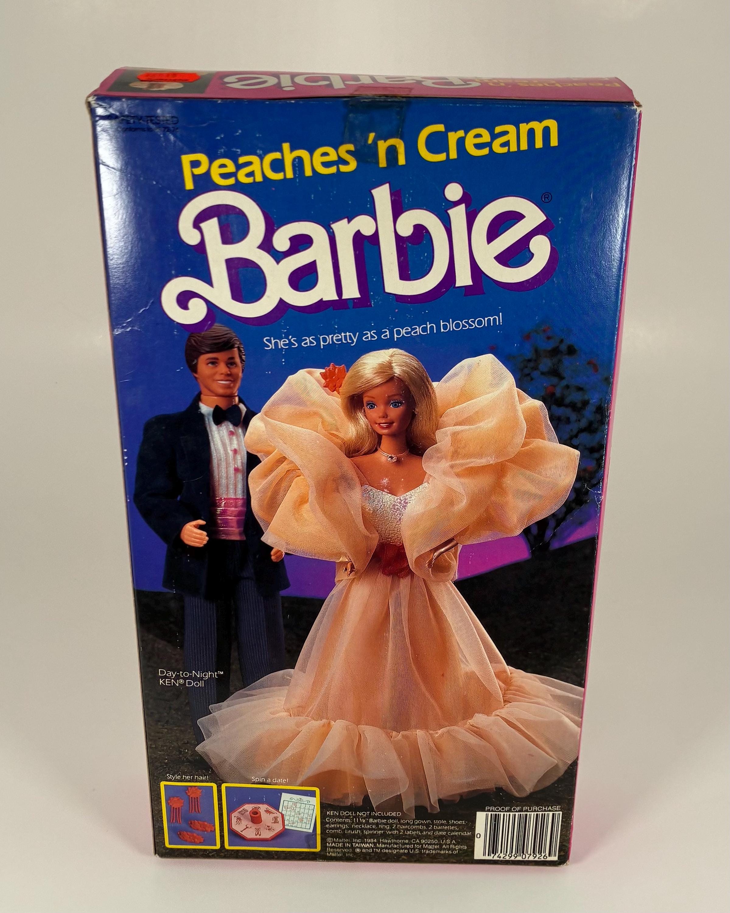 1984 Peaches 'n Cream Barbie - Etsy