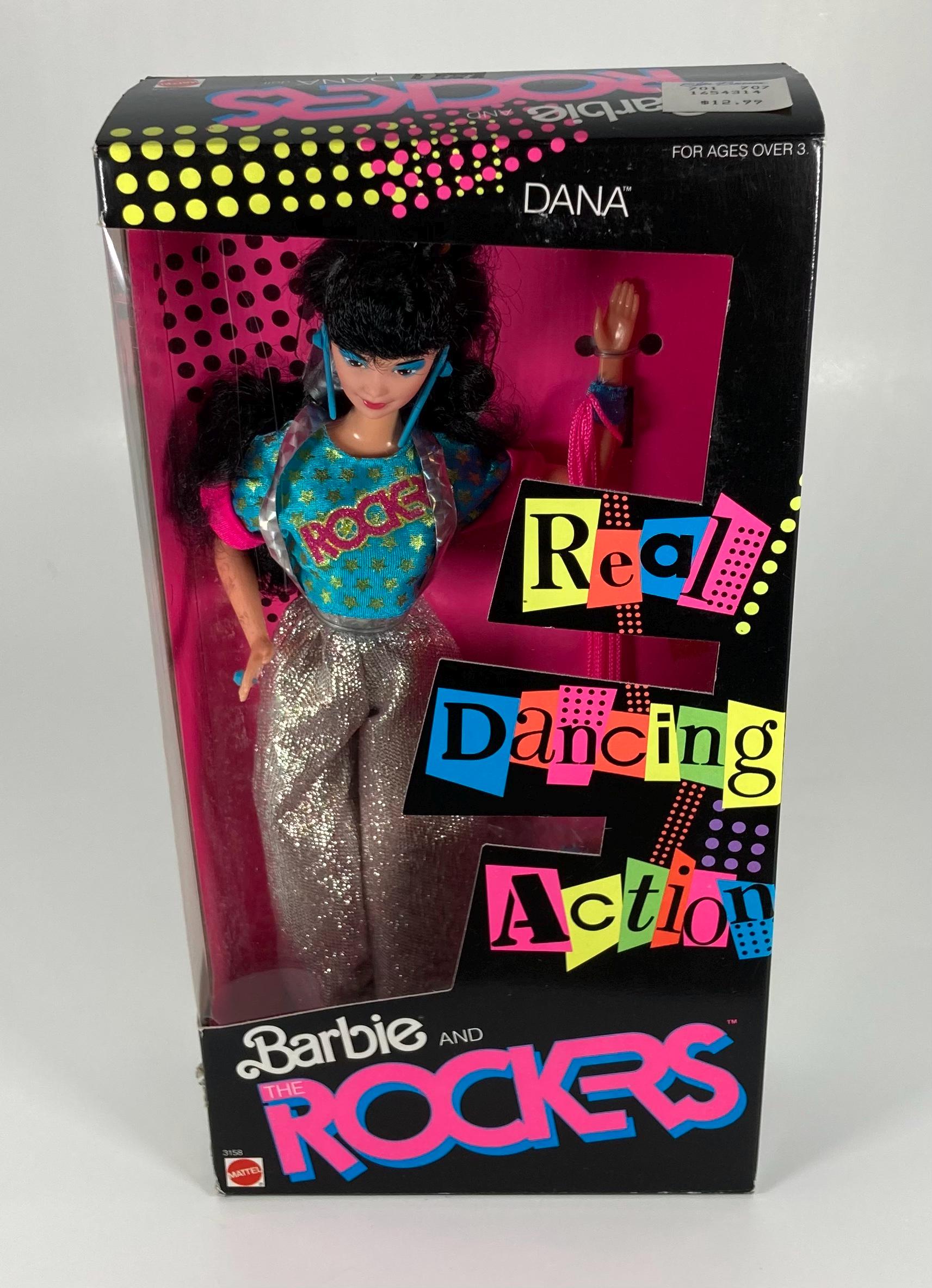 1986 Barbie and the Rockers - Dana - Real Dancing Action - Etsy