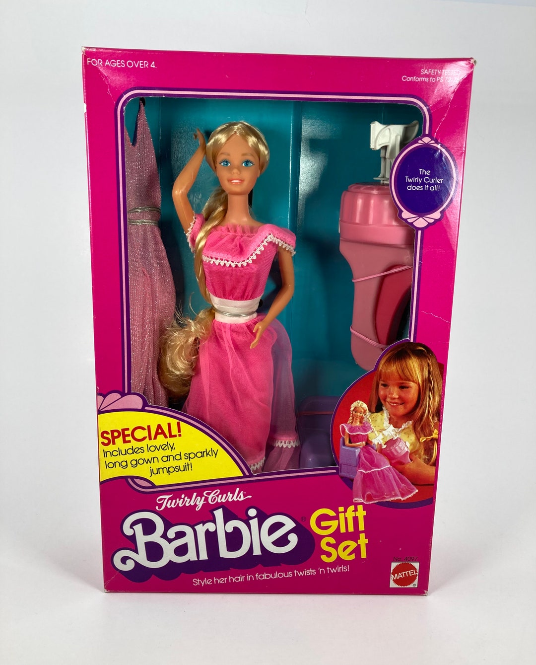 1982 Twirly Curls Barbie Gift Set - Etsy