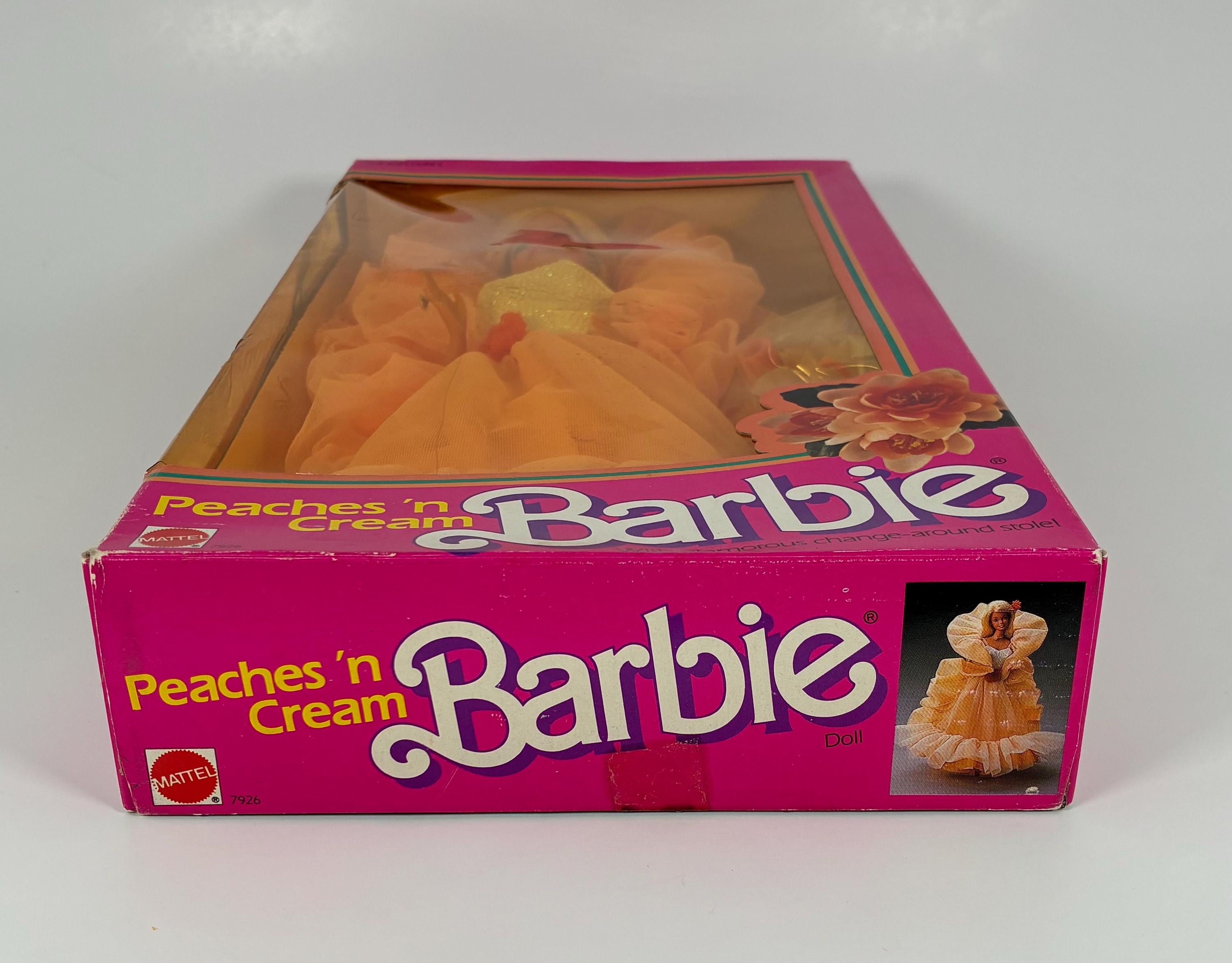 1984 Peaches 'n Cream Barbie - Etsy