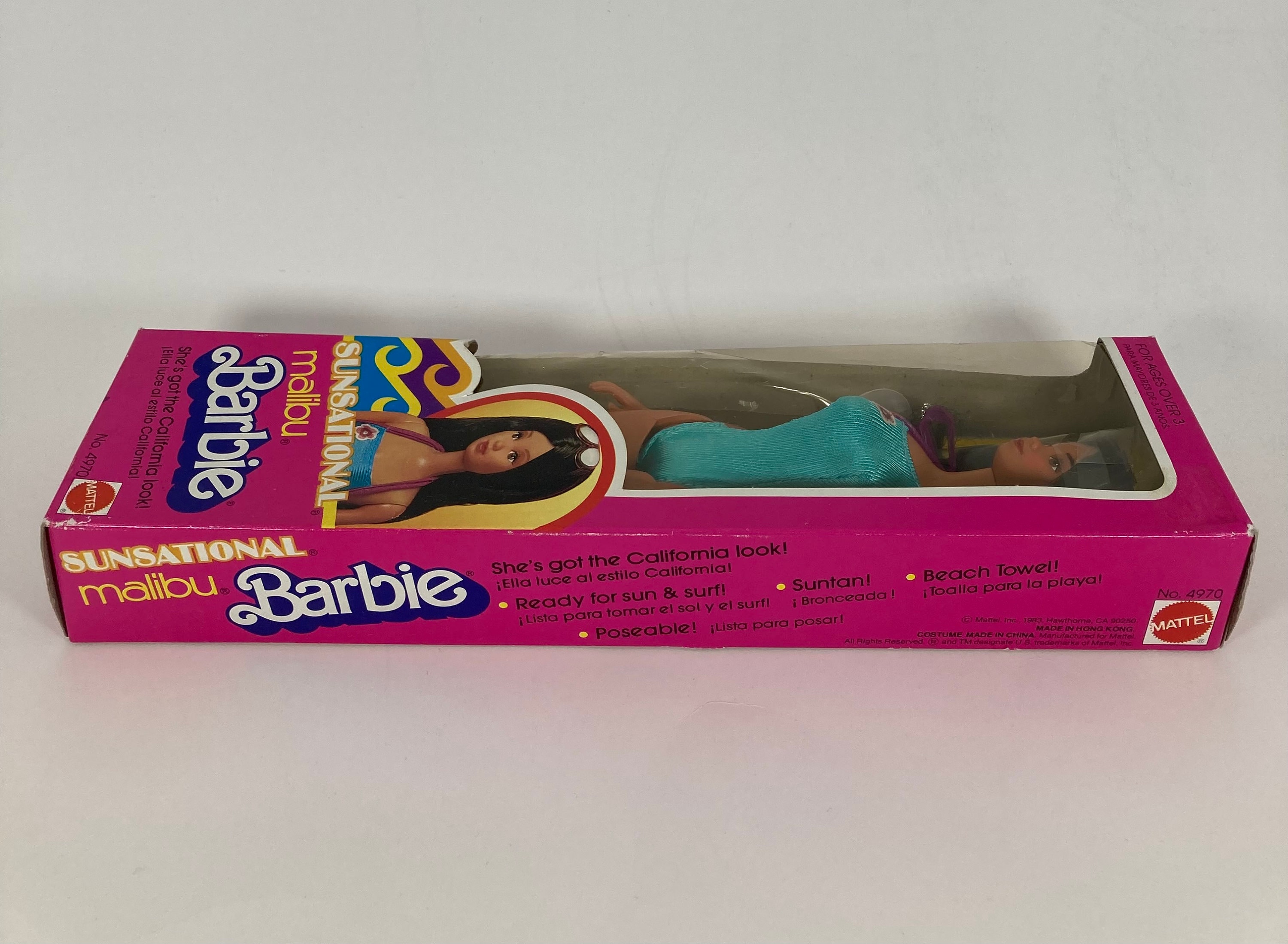 1983 Sunsational Malibu Hispanic Barbie - Etsy
