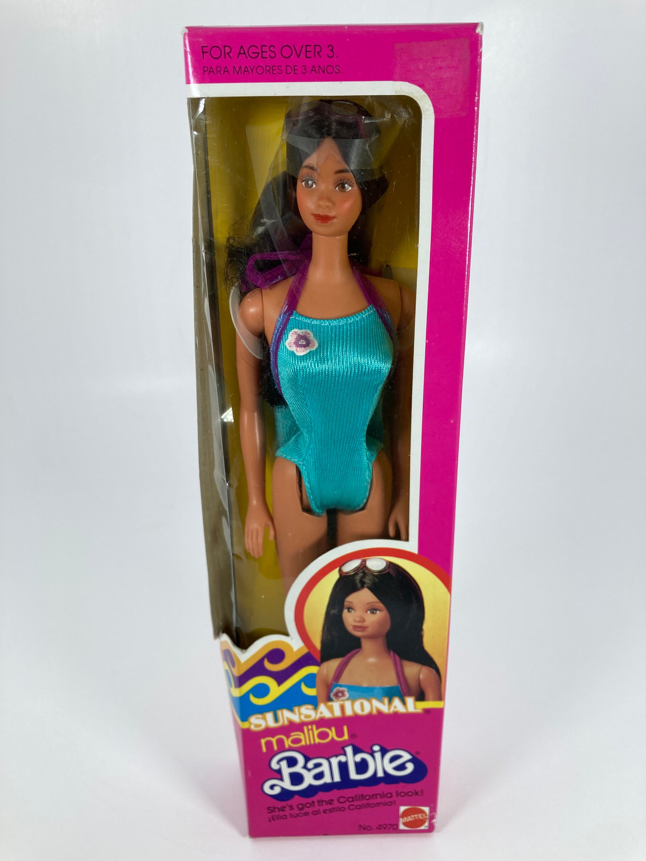 1983 Sunsational Malibu Hispanic Barbie - Etsy 1983 Sunsational Malibu Hispanic Barbie - Etsy