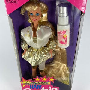 1992 Hollywood Hair Barbie - Etsy