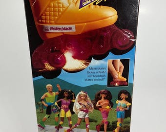 Barbie(バービー) Teresa Rollerblade Doll (1991) ドール 人形 フィギュア 1991 Rollerblade Barbie - Teresa - Etsy