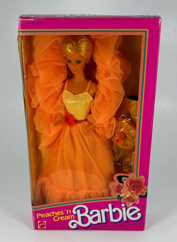 1984 Peaches 'n Cream Barbie - Etsy 1984 Peaches 'n Cream Barbie - Etsy