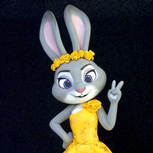 Zootopia2 Judy Hopps Clay Handmade Figures - Etsy