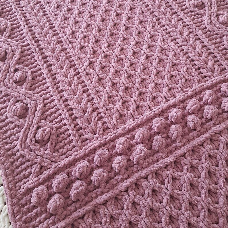 Bed runner pattern Bed runner scarf. Cable knit blanket Etsy