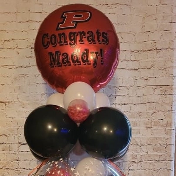 Custom Printed 18" Mylar Balloon, Foil Balloon, Printed Balloon, Birthday, Wedding, Baby Shower, Graduation, Personalized Balloons