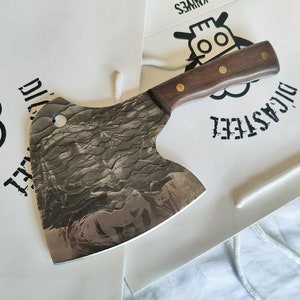 Honoring Indigenous Heritage: Axe Knife American Indian Engraved By Di&#39;Casteel