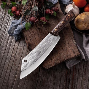 Culinary Expression: Bunka Engravable Chef  Knife in Carbon Steel - Precision, Style, Personalization Ready to be Engrave By Di&#39;Casteel