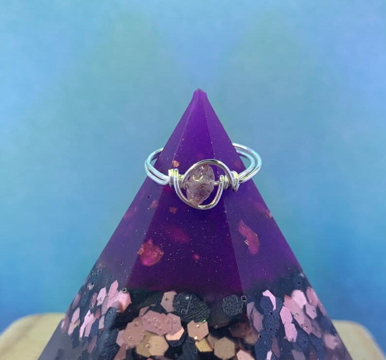 Wire Wrapped Ring Wire Ring Wire Jewelry Wire Gemstone Rings