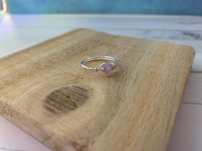 Wire Wrapped Ring Wire Ring Wire Jewelry Wire Gemstone Rings