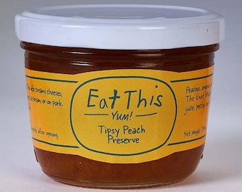 Tipsy Peach Preserves
