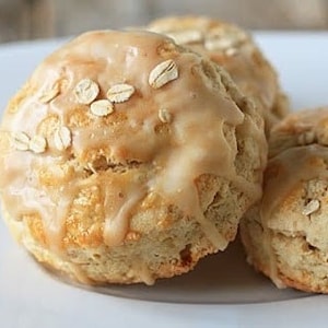 Maple Oat Scones