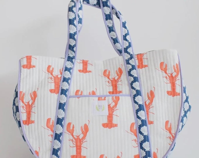 Expandable Tote Lobster