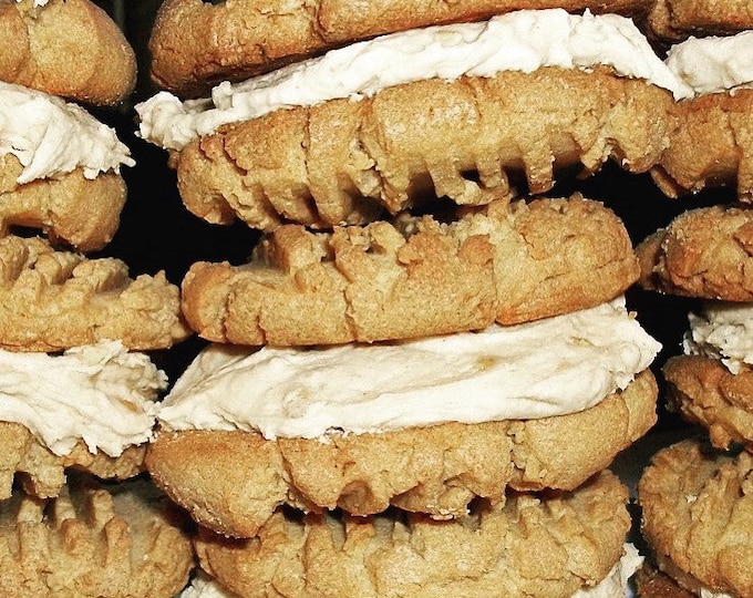 Jumbo Peanut Butter Sandwich Cookie