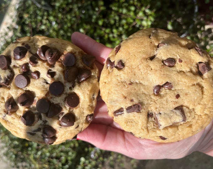 VEGAN Chocolate Chip Cookies
