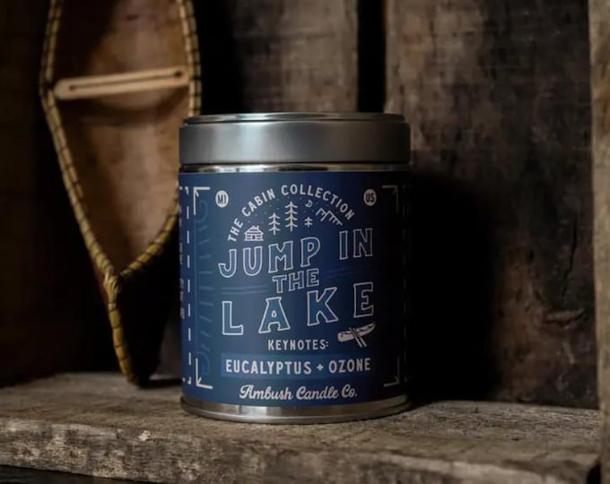 jump in the lake soy candle
