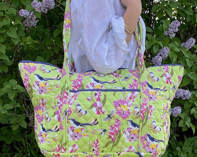 Paradiso Quilted Tote Bag