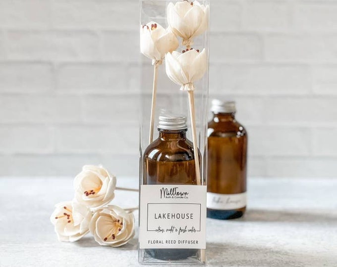 Lake House Floral Reed Diffuser