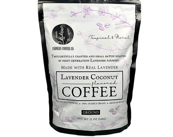 Farmers Coffee Co. Lavender Coconut Coffee