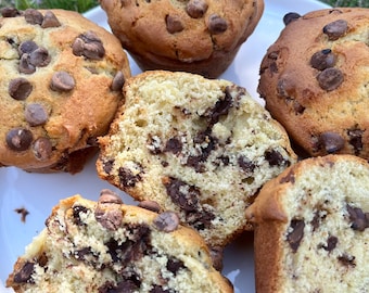 Jumbo Chocolate Chip Muffins