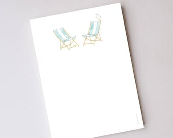 Beach Chair Notepad