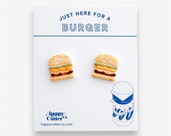Burger Bliss Stud Earring