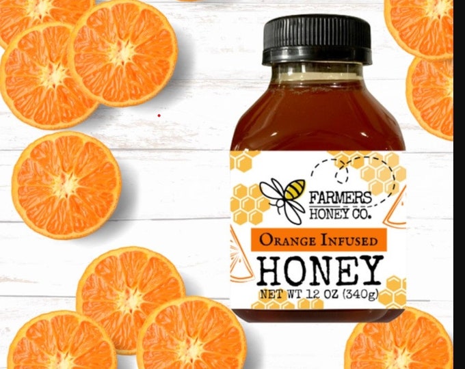 Farmers Orange Infused Honey