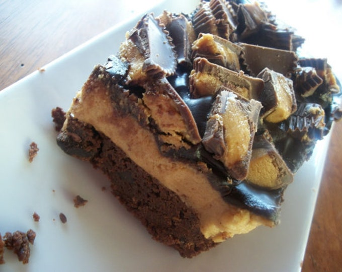 Peanut Butter Cookie Dough Brownies