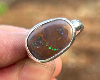 Boulder Opal Ring! Size 9.5