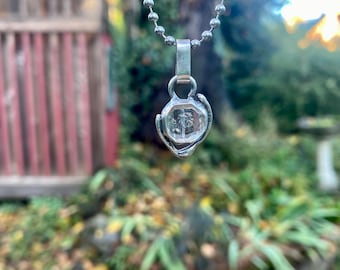 Colgante de diamantes Herkimer