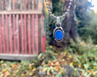 Colgante de ópalo australiano