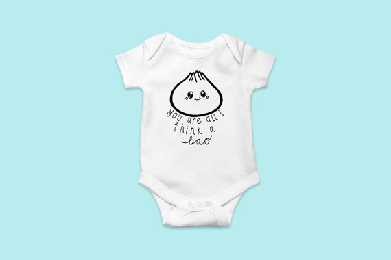 Cute Onesie\u00ae,Baby Shower Gift Baby Boy Baby Girl Clothes Asian Food Onesie\u00ae Dumpling Onesie\u00ae Funny Pun Onesie\u00ae Xiao Long Bao Onesie\u00ae