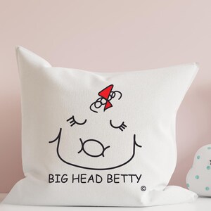 Almohada con cara de dibujos animados, bonita almohada decorativa para sofá, divertida almohada decorativa con personaje de dibujos animados, almohada decorativa divertida, almohada para habitación infantil
