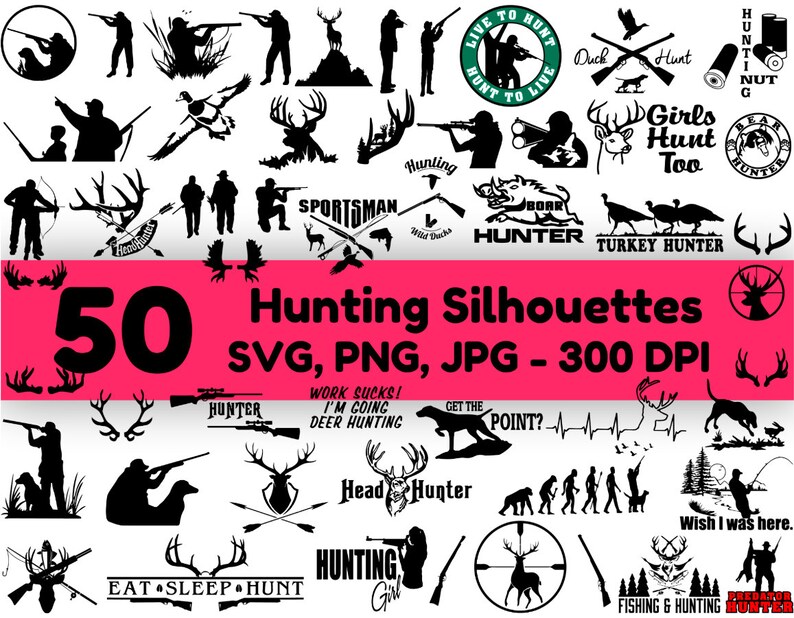 Download Hunting Clipart Hunting Svg Hunter Svg Deer Head Svg Etsy 3D SVG Files Ideas | SVG, Paper Crafts, SVG File