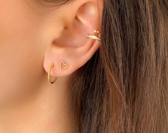 tiny ear studs
